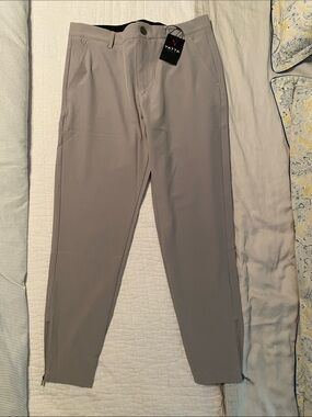 Men’s Light Gray Golf Joggers 32x30